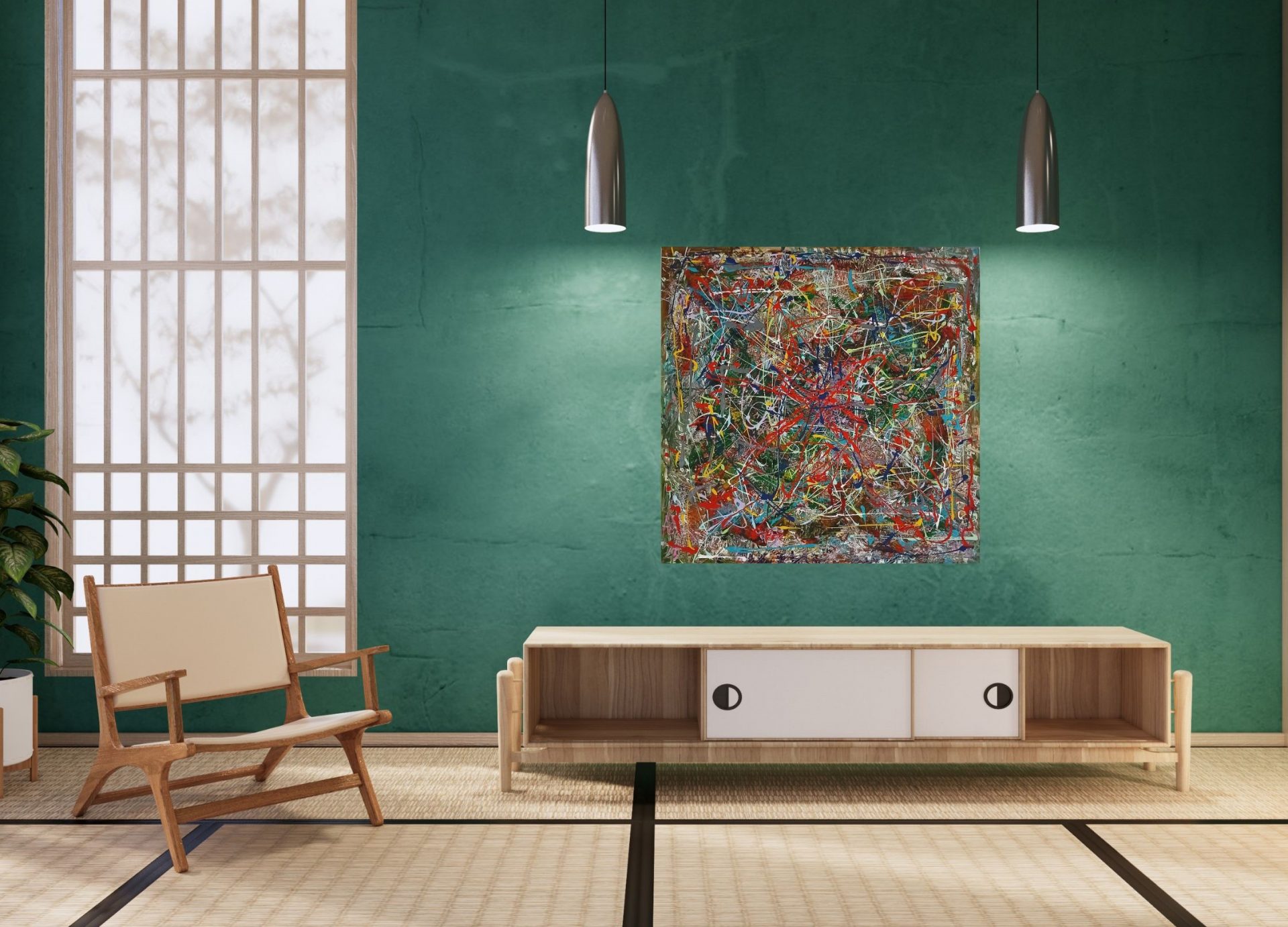 Frarbfeuerwerk - Designbeispiel