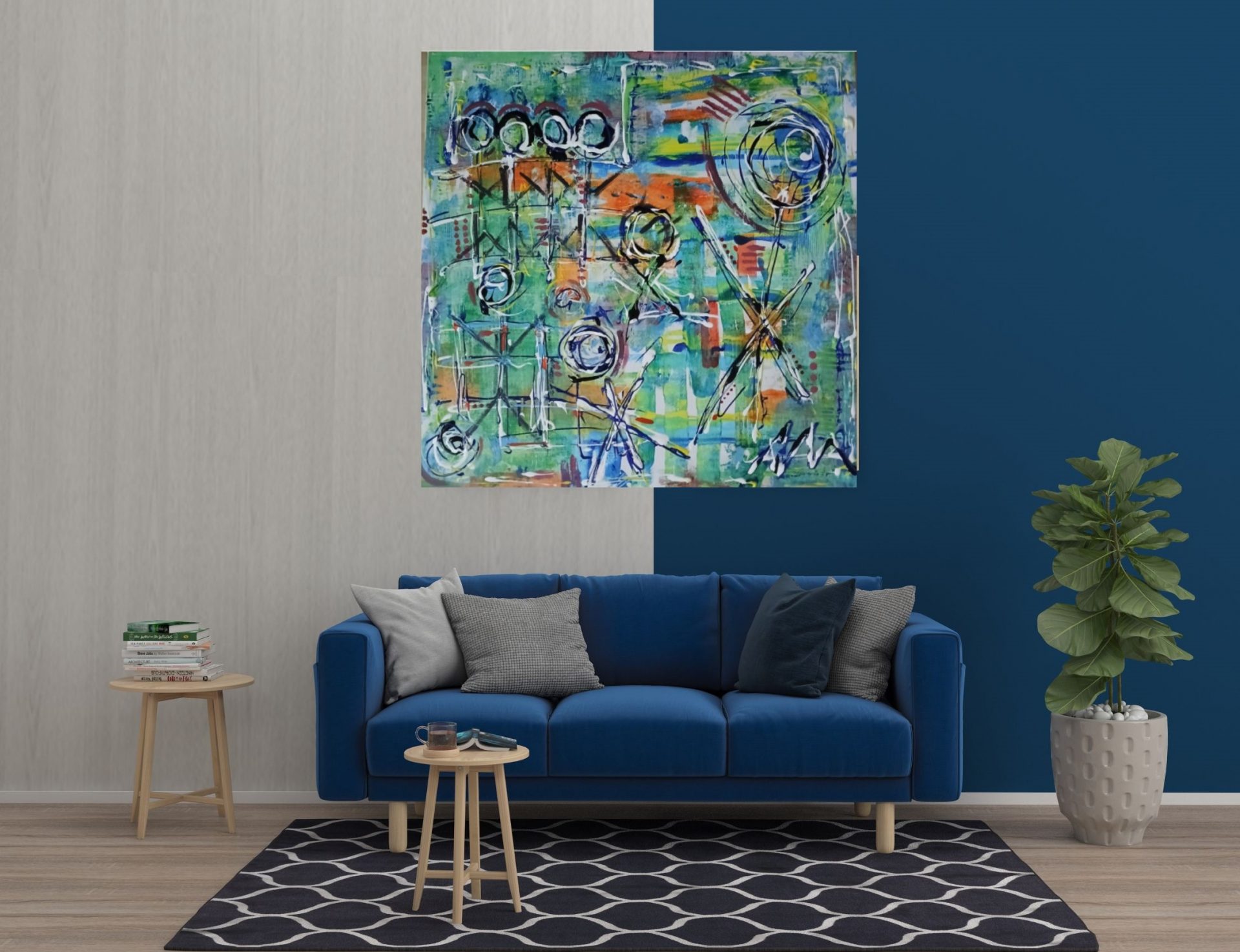 Tanztöne - Freude in Linien – Designbeispiel-Nr.-2