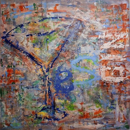 Abstraktes Kunstwerk Unikat zum Verkauf